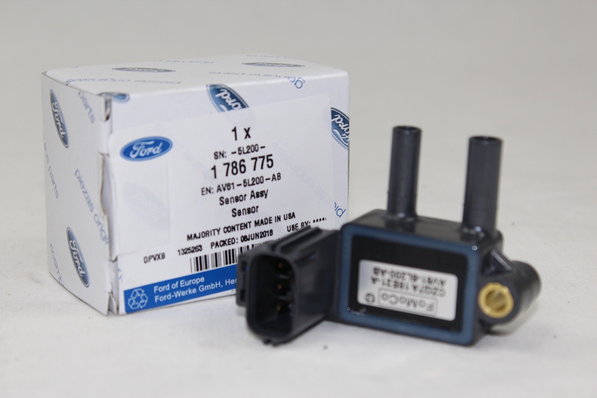 Differenzdrucksensor Abgasdrucksensor Ford 1,6 + 2,0 Diesel