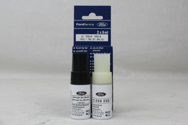 Lackstift Midnight-Sky-Grau-Metallic + Klarlack je 9ml