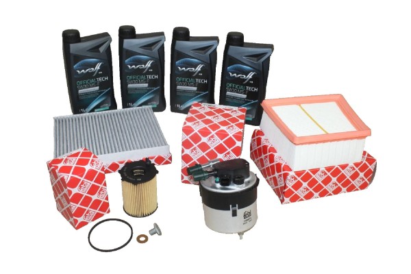 Inspektionskit 1,6 Diesel Ford Fiesta