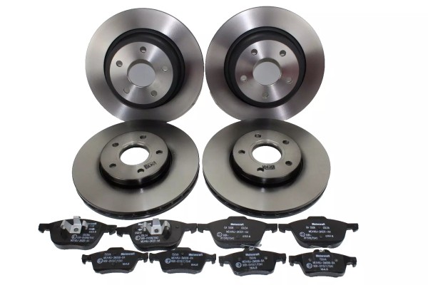 Bremsscheiben + Bremsbeläge vorne + hinten