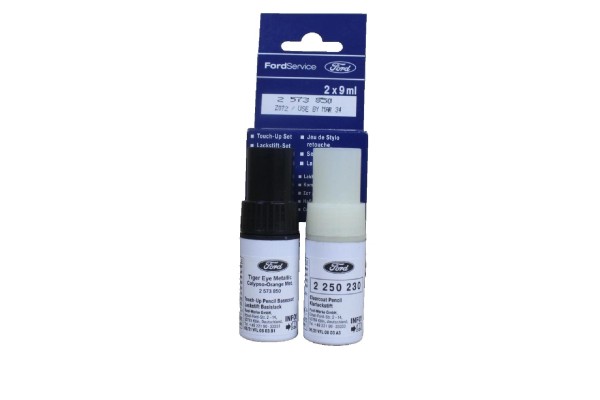 Lackstift Calypso Orange Metallic + Klarlack je 9ml