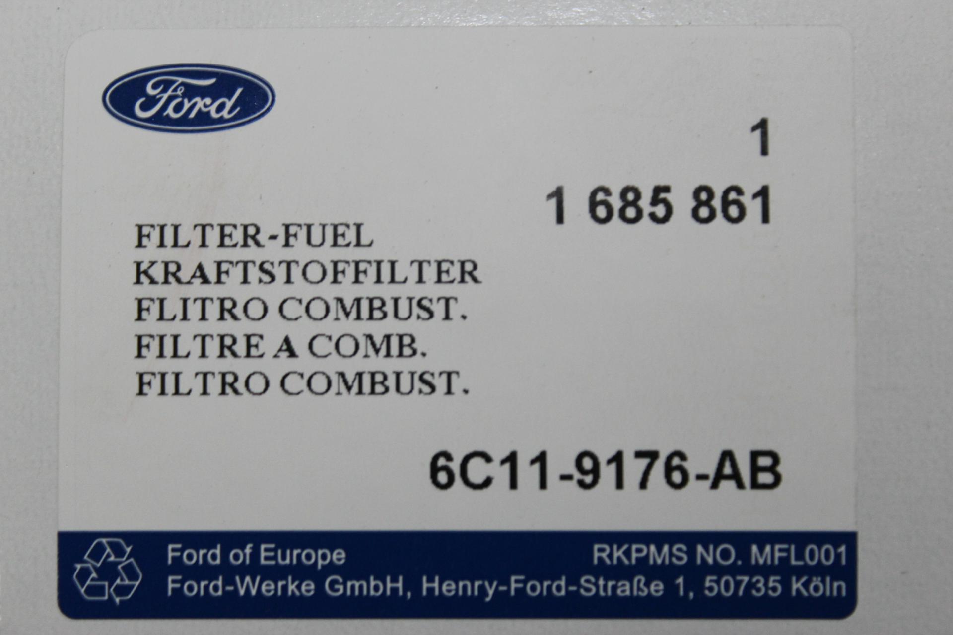 Kraftstofffilter 2,2 + 2,4 + 3,2 Diesel Ford Transit