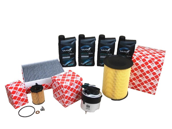 Inspektionskit 1,6 Diesel Ford Focus MK2