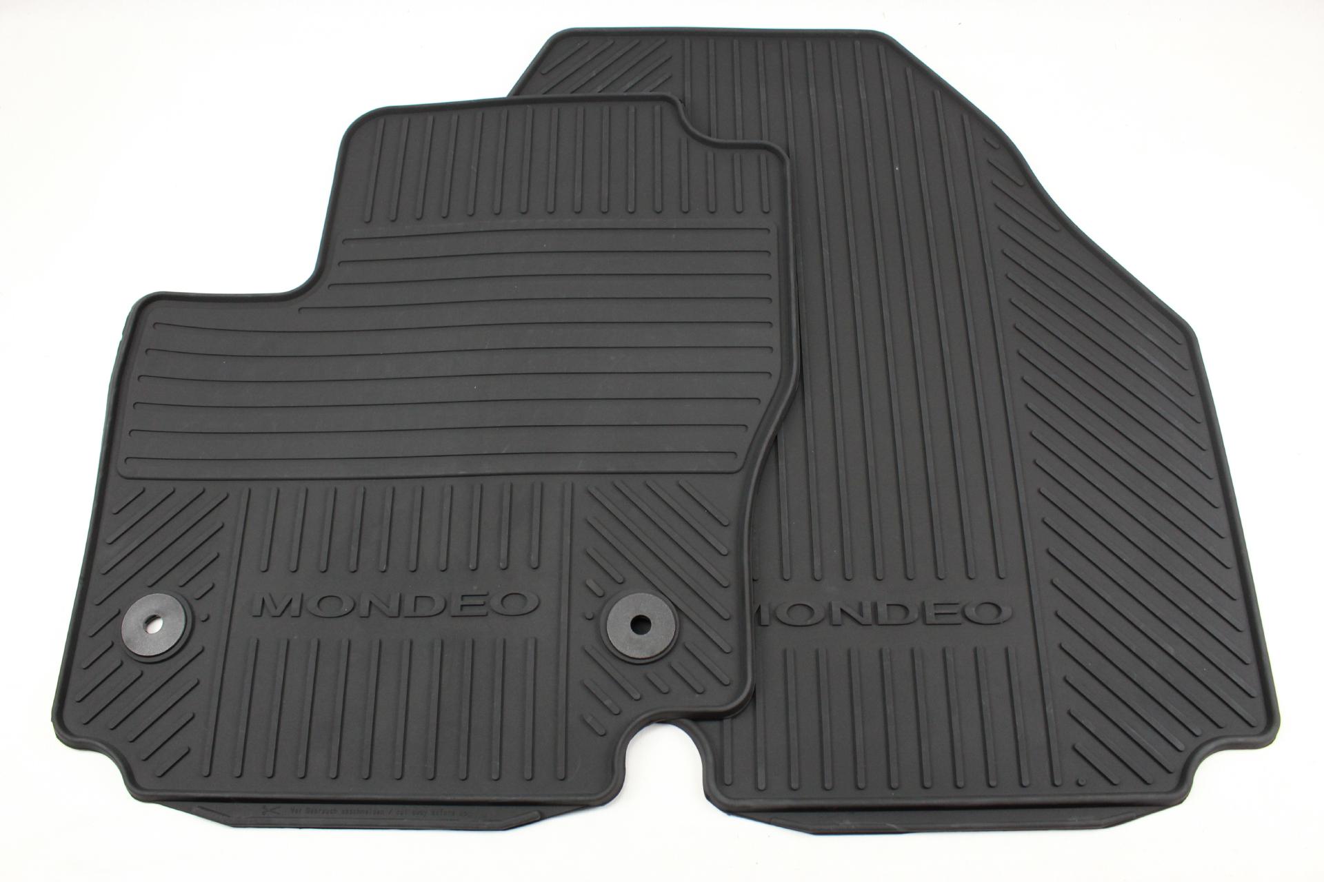 Doppelschicht Custom Auto Fußmatten,kompatibel Für Ford Mondeo MK5  2015-2023 Allwetter-Leder wasserdicht rutschfest vorne und hinten  Fussmatten