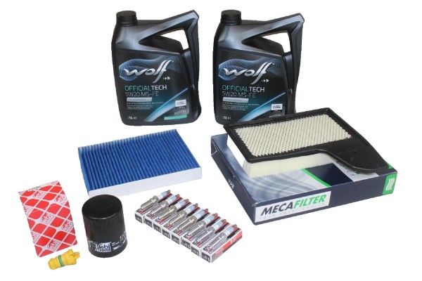Inspektionskit 5,0 V8 Benzinmotor Ford Mustang