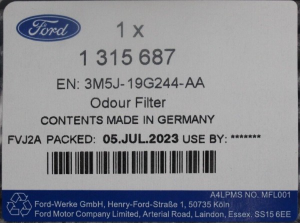 Inspektionskit 2,0 Ecoboost Ford Mondeo - S-Max - Galaxy