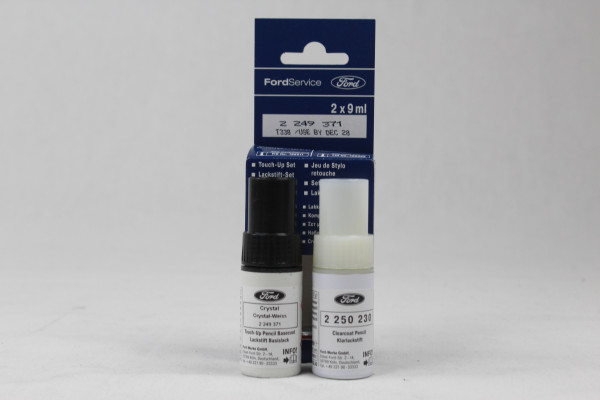 Lackstift Crystal-Weiß + Klarlack je 9ml