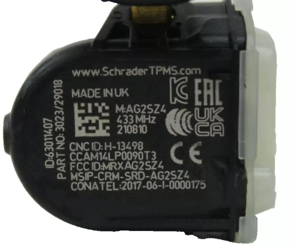 Reifendrucksensoren 4 Stück RDKS TPMS 433MHz