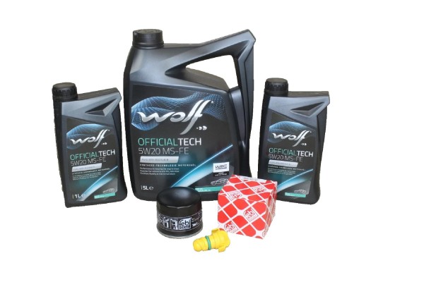 Ölwechselkit 1,5 Benzinmotor Ford Fiesta - Puma