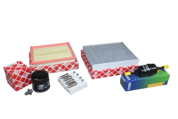 Inspektionskit 1,25 + 1,4 + 1,6 16V Ford Fiesta - Fusion