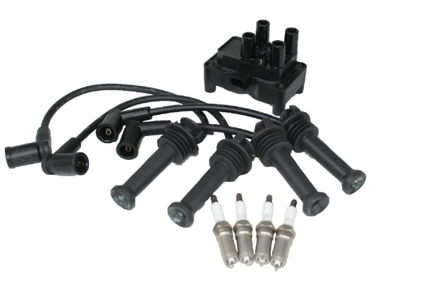 Zündspule - Zündkabel - Zündkerzen Ford 1,25 + 1,4 + 1,6 16V