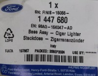 Vorschau: Steckdose Zigarrenanzüder Ford Vorschau: Steckdose Zigarrenanzüder Ford
