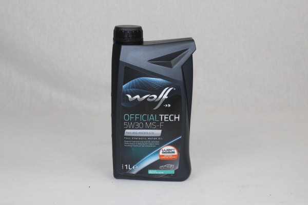 Motoröl Wolf Official Tech 5W30 MS-F 1 Liter