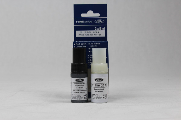 Lackstift Graphit-Grau + Klarlack je 9ml