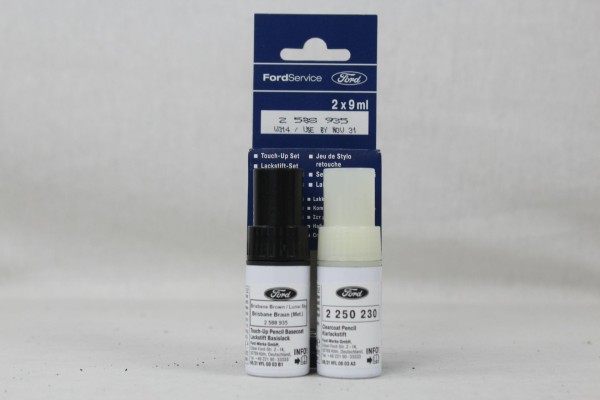 Lackstift Brisbane-Braun-Metallic + Klarlack je 9ml