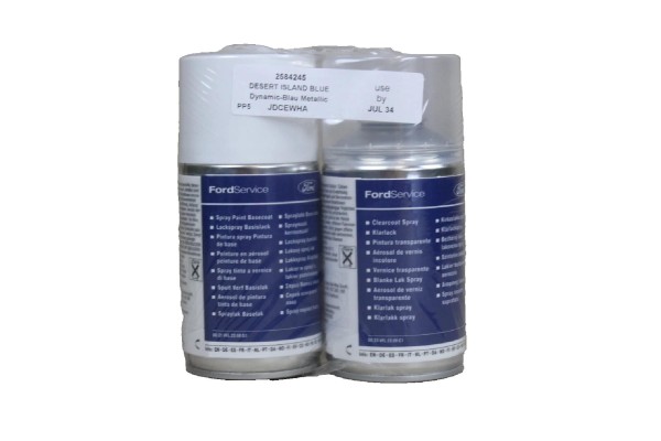 Autolack Dynamic Blau Metallic + 1K Klarlack je 250ml