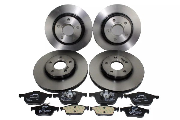 Bremsscheiben + Bremsbeläge vorne + hinten