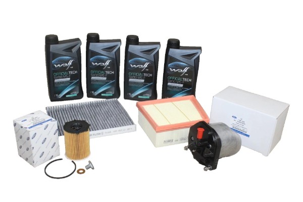 Inspektionskit 1,5 + 1,6 Diesel Ford Fiesta - B-Max