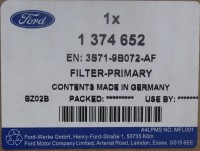 Vorschau: Inspektionskit 1,8 SCI 16V Ford Mondeo MK3 Vorschau: Inspektionskit 1,8 SCI 16V Ford Mondeo MK3