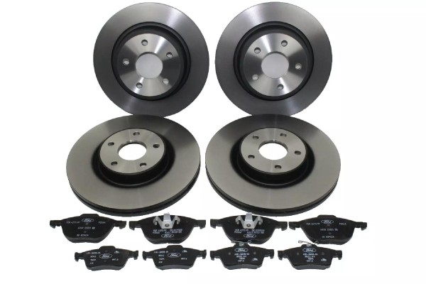 Bremsscheiben + Bremsbeläge vorne + hinten