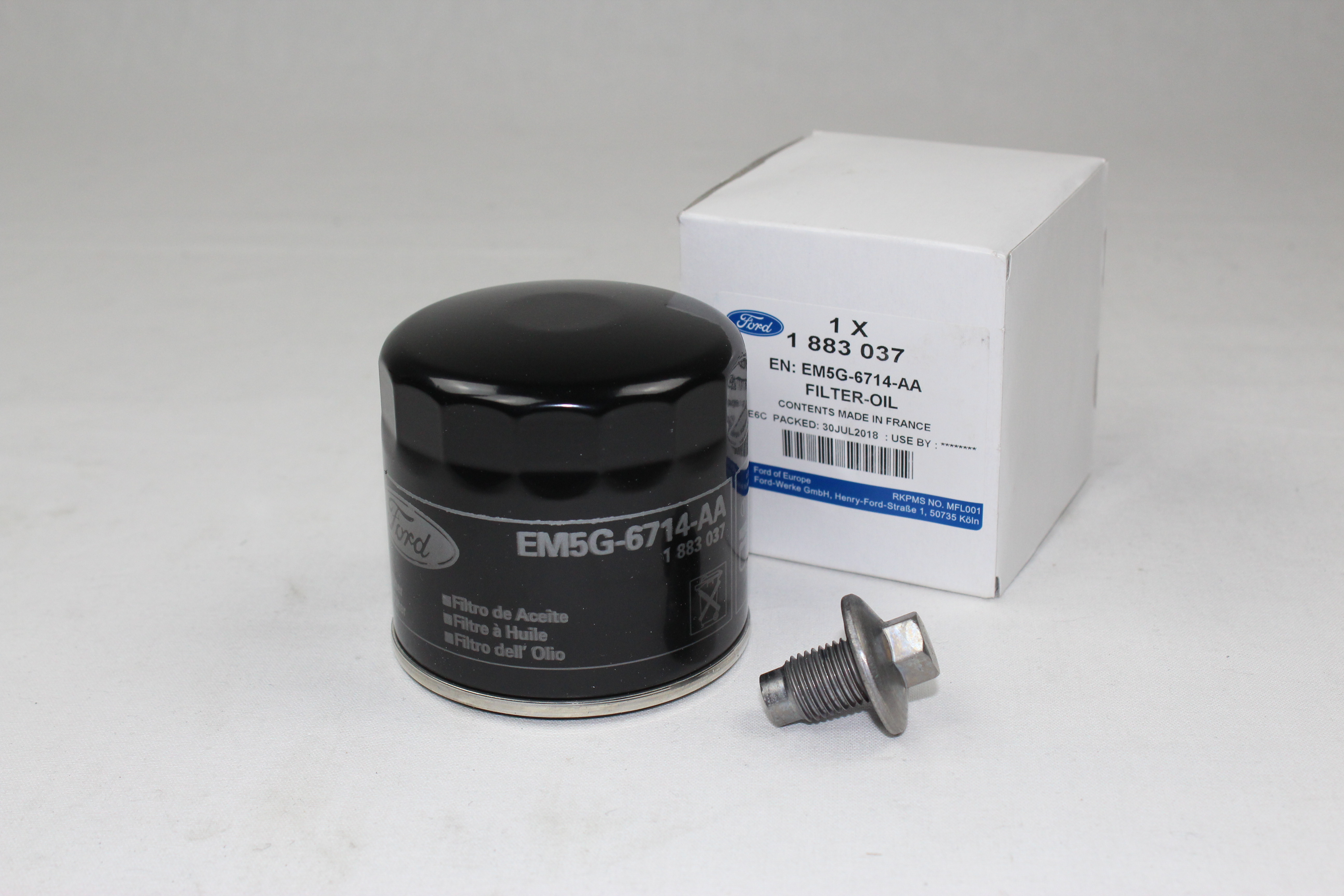 ORIGINALE filterkit 1,25+1,4+1,6 16v FORD FIESTA-FUSION 1729854+1883037+2261879 