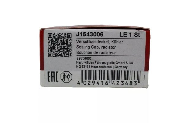 Deckel für Ausgleichsbehälter Kühlflüssigkeit