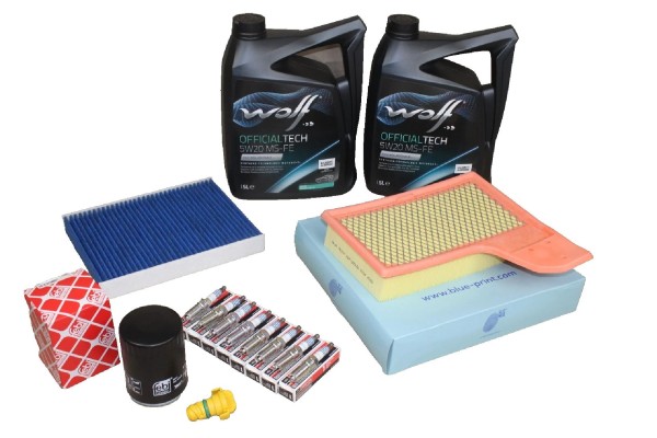 Inspektionskit 5,0 V8 Benzinmotor Ford Mustang