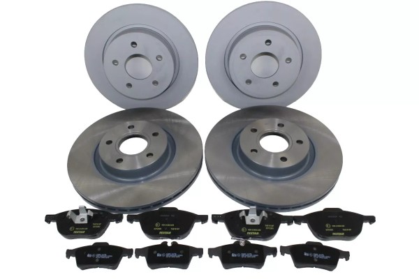 Bremsscheiben + Bremsbeläge vorne + hinten
