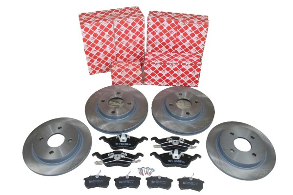 Bremsscheiben + Bremsbeläge vorne + hinten