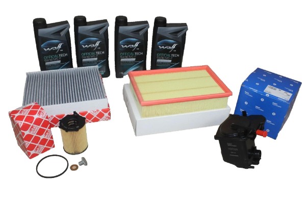 Inspektionskit 1,6 Diesel Ford Focus MK2