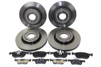Bremsscheiben + Bremsbeläge vorne + hinten Bremsscheiben + Bremsbeläge vorne + hinten