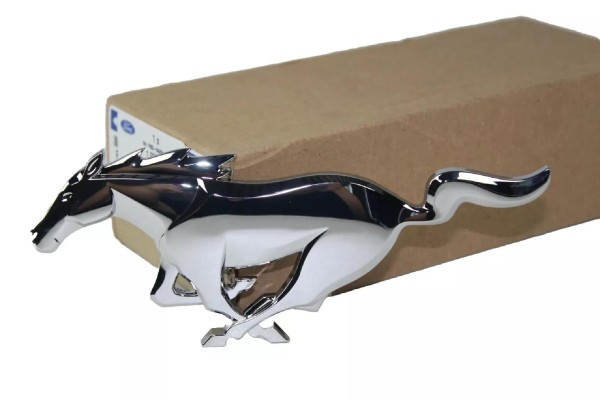 Emblem Kühlergrill vorne Pony Chrom Ford Mustang