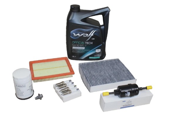 Inspektionskit 1,3 + 1,6 Benzinmotor Ford Fiesta - Fusion