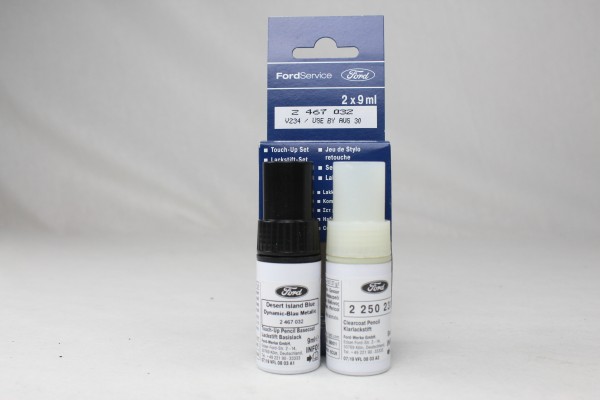 Lackstift Dynamic Blau Metallic + Klarlack je 9ml