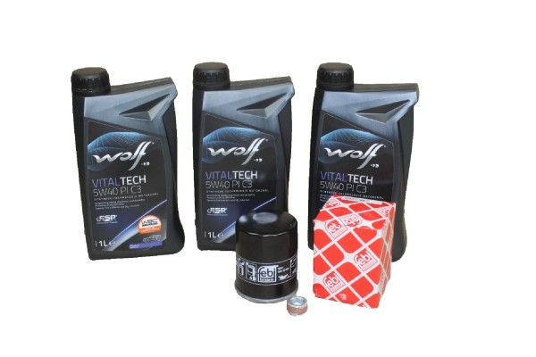 Ölwechselkit 1,2 Benzinmotor Ford Ka