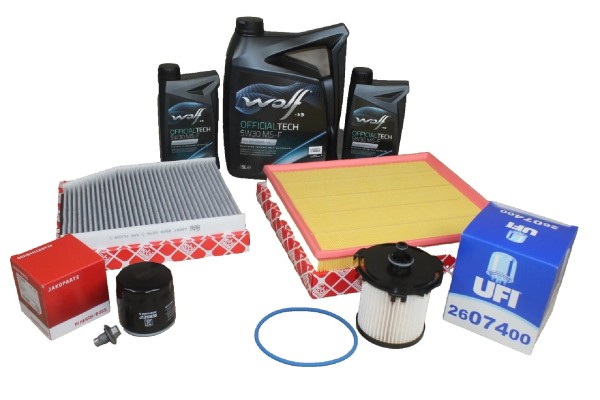 Inspektionskit 2,2 Diesel Ford Transit Tourneo Custom