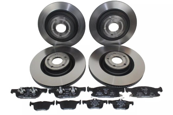 Bremsscheiben + Bremsbeläge vorne + hinten