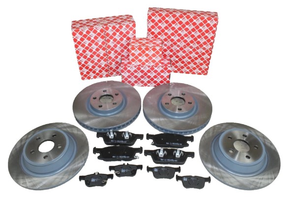 Bremsscheiben + Bremsbeläge vorne + hinten