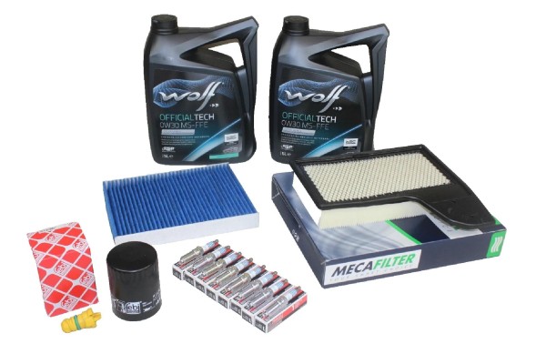 Inspektionskit 5,0 V8 Benzinmotor Ford Mustang