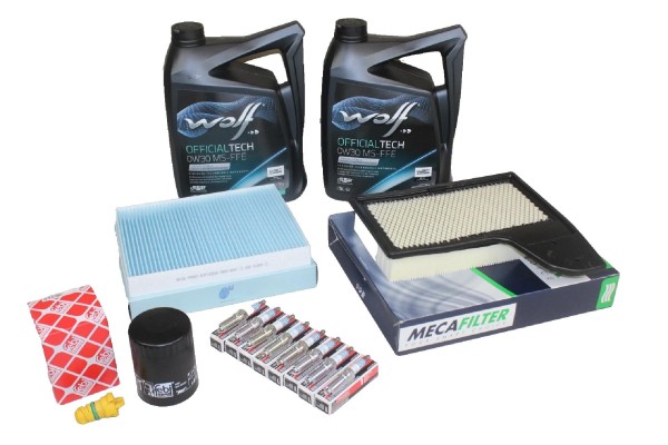Inspektionskit 5,0 V8 Benzinmotor Ford Mustang