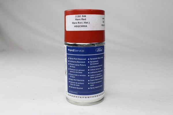 Autolack Basislack Mars Rot Metallic 250ml