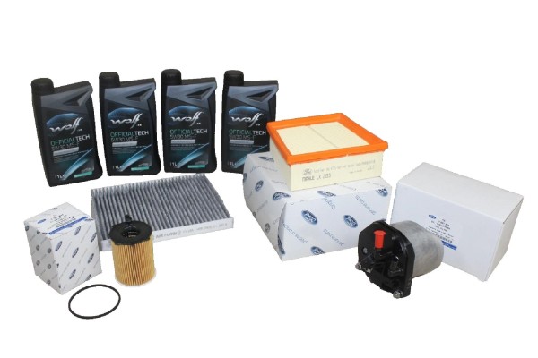 Inspektionskit 1,6 Diesel Ford Transit Tourneo Courier