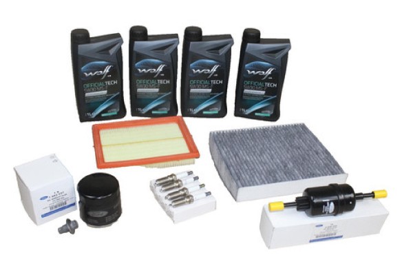 Inspektionskit 1,25 + 1,4 + 1,6 16V Ford Fiesta - Fusion