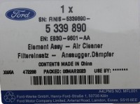 Vorschau: Inspektionskit 2,0 EcoBlue Diesel Ford Ranger Vorschau: Inspektionskit 2,0 EcoBlue Diesel Ford Ranger