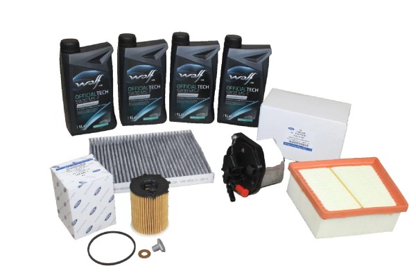 Inspektionskit 1,4 + 1,6 Diesel Ford Fiesta