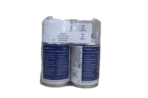 Autolack Colorado Rot + 1K Klarlack je 250ml