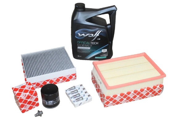 Inspektionskit 1,8 + 2,0 16V Ford Focus MK2