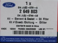 Vorschau: Inspektionskit 2,0 EcoBlue Diesel Ford Ranger Vorschau: Inspektionskit 2,0 EcoBlue Diesel Ford Ranger