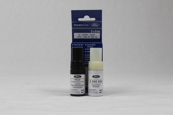 Lackstift Midnight-Schwarz-Metallic + Klarlack je 9ml