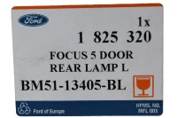 Vorschau: Rückleuchte links Ford Focus 5-türige Limousine MK3 Vorschau: Rückleuchte links Ford Focus 5-türige Limousine MK3